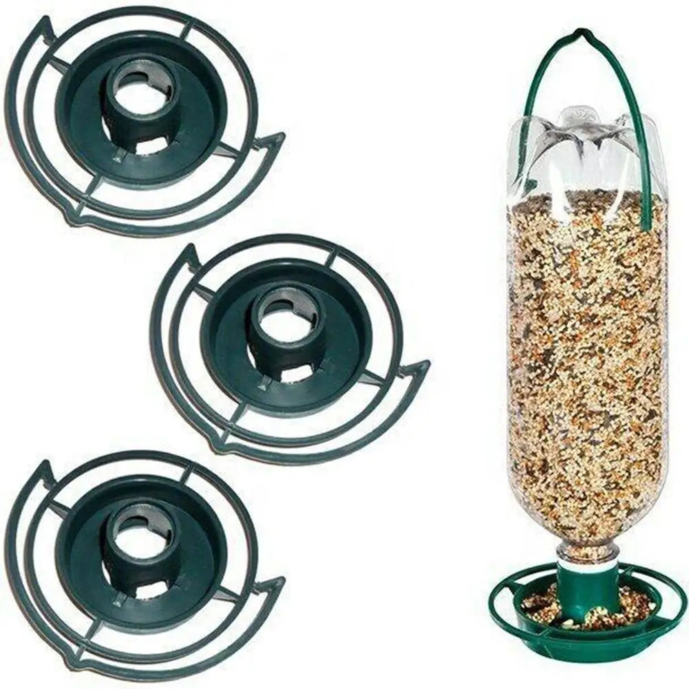 1 Pc Hanging Soda Bottle Bird Feeder Automagical Feeding Outdoors