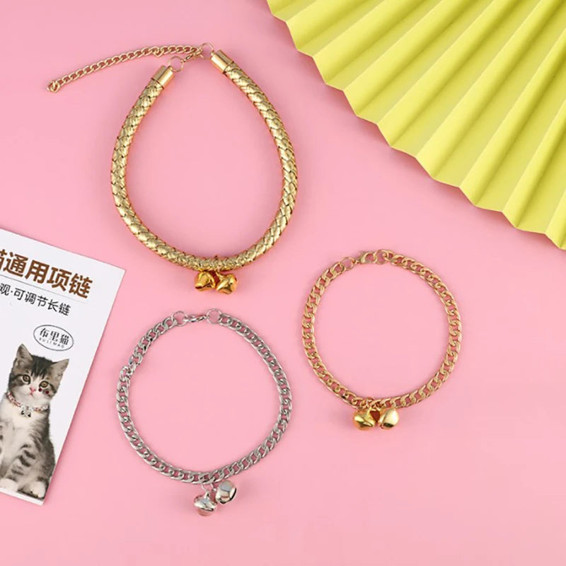 Adjustable Cat Collar Cartoon Colorful Pet Accessories