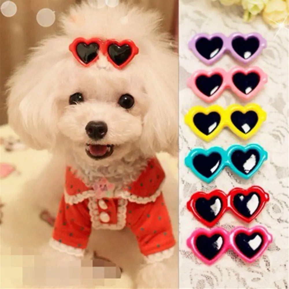 Grooming Accessories Puppy Bows Hairpins Hair Clips Hair Barrette Sunglasses