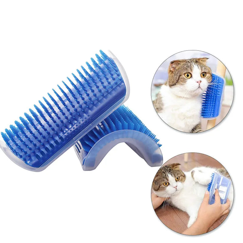 Candy Color Cat Wall Corner Scratcher Rubbers Massager