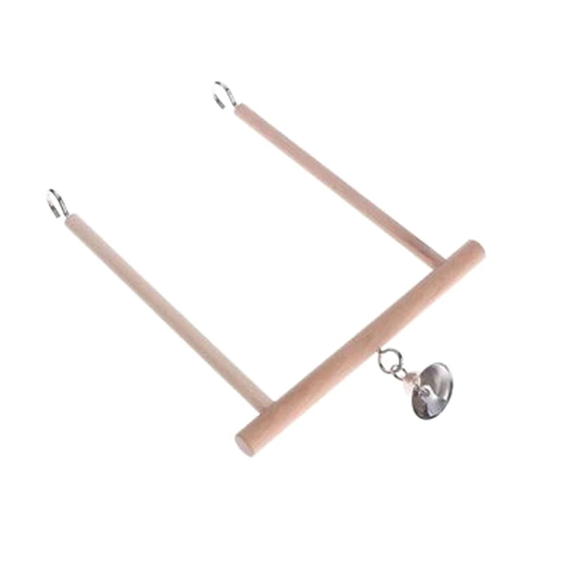 Bird Perch Stand Toy Wood Parrot Paw Grinding Stick