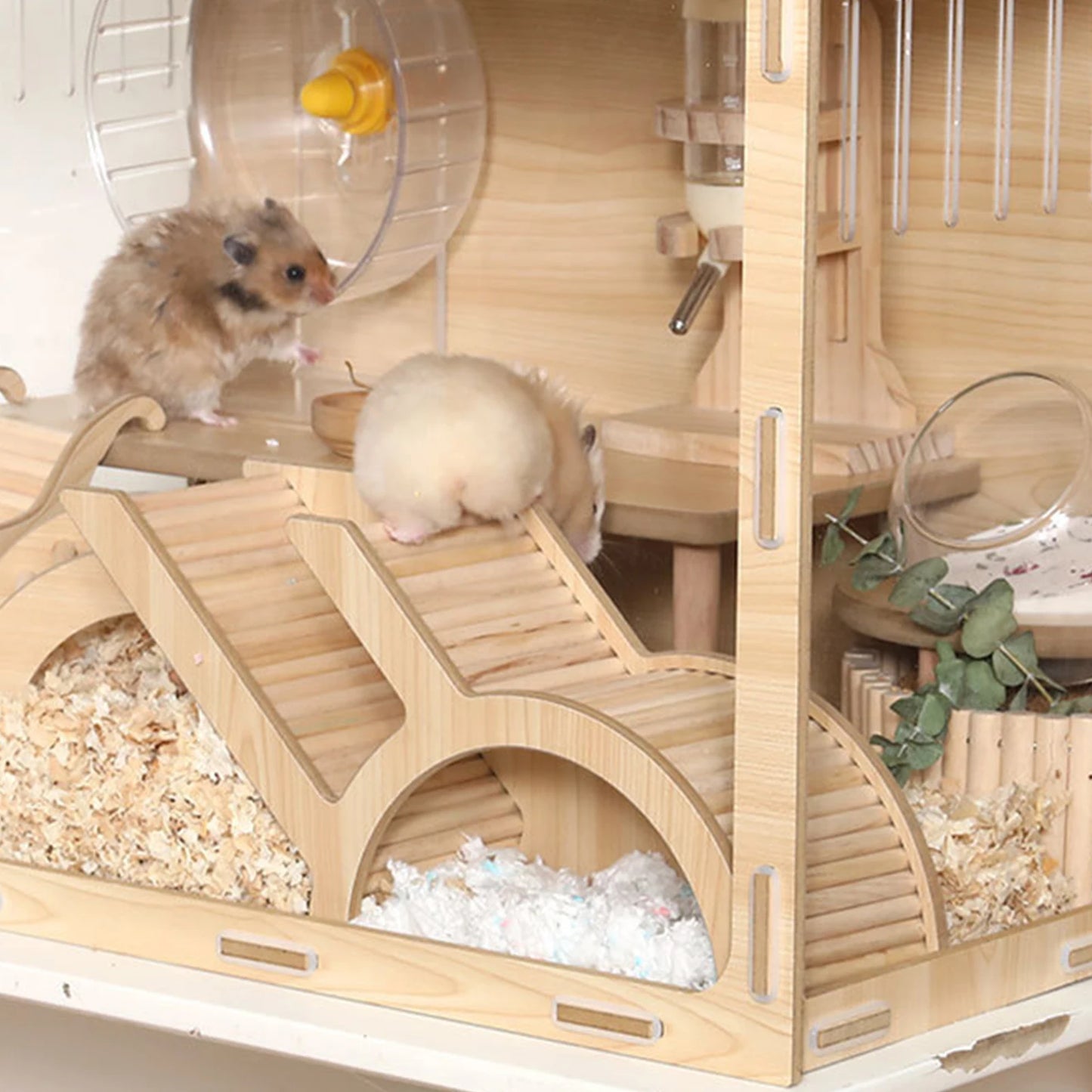 Washable Hamster Hideaway Wooden House