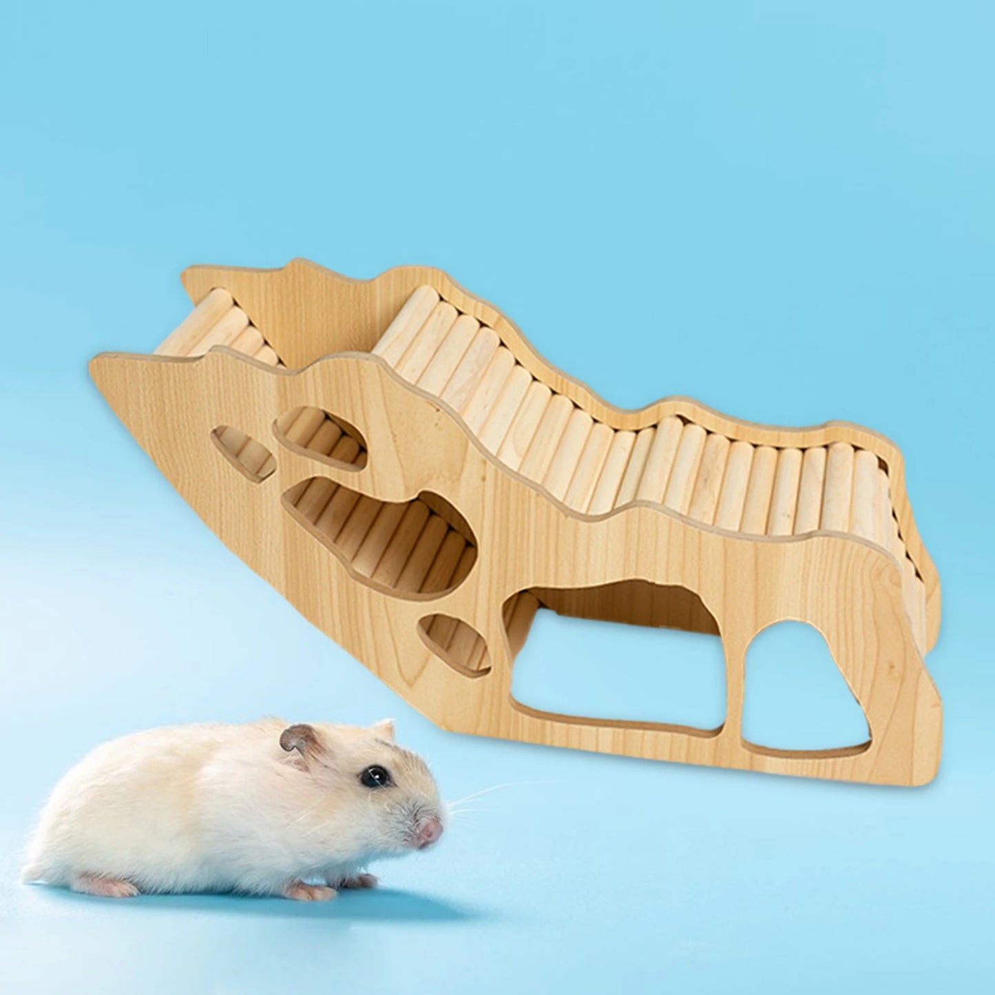 Washable Hamster Hideaway Wooden House
