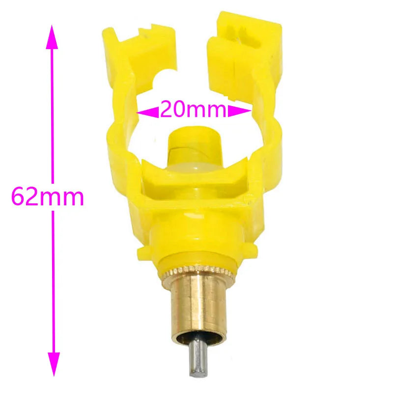 Water Ball Nipple Chicken Feeders Drinkers Chicken Coop Feeder Screw Drinkers Waterer 360 Angle Rabbit drinking fountain