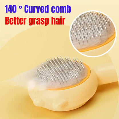 Pet Hair Removal Brush and Grooming Tool for Cats and Dogs