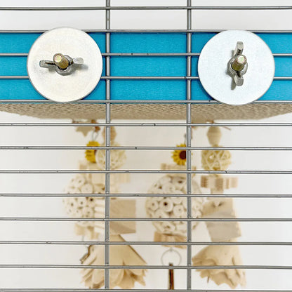Birds Chewing Toys Parrots Cardboard Platform Playground Paw Grinding Stand Climbing Ladder For Parakeet Cockatiel Perch