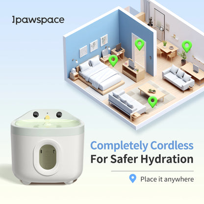 Ultrafiltration Filter Pet Water Fountain for Cat