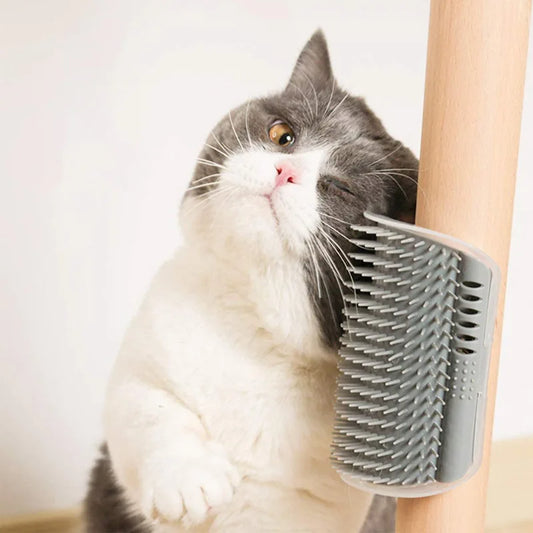 Candy Color Cat Wall Corner Scratcher Rubbers Massager