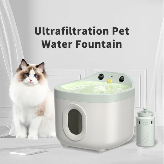 Ultrafiltration Filter Pet Water Fountain for Cat