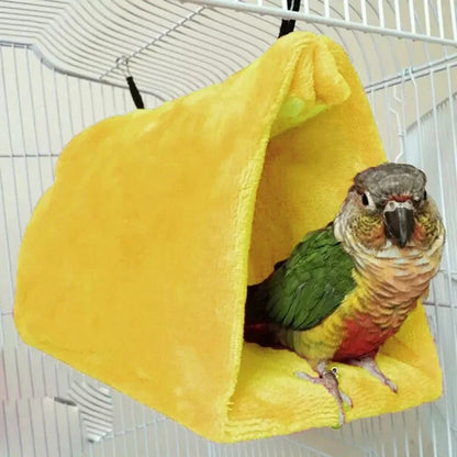 Warm Bird Parrot Cages Pet Bird Hammock Hanging Tent Bed for Bird