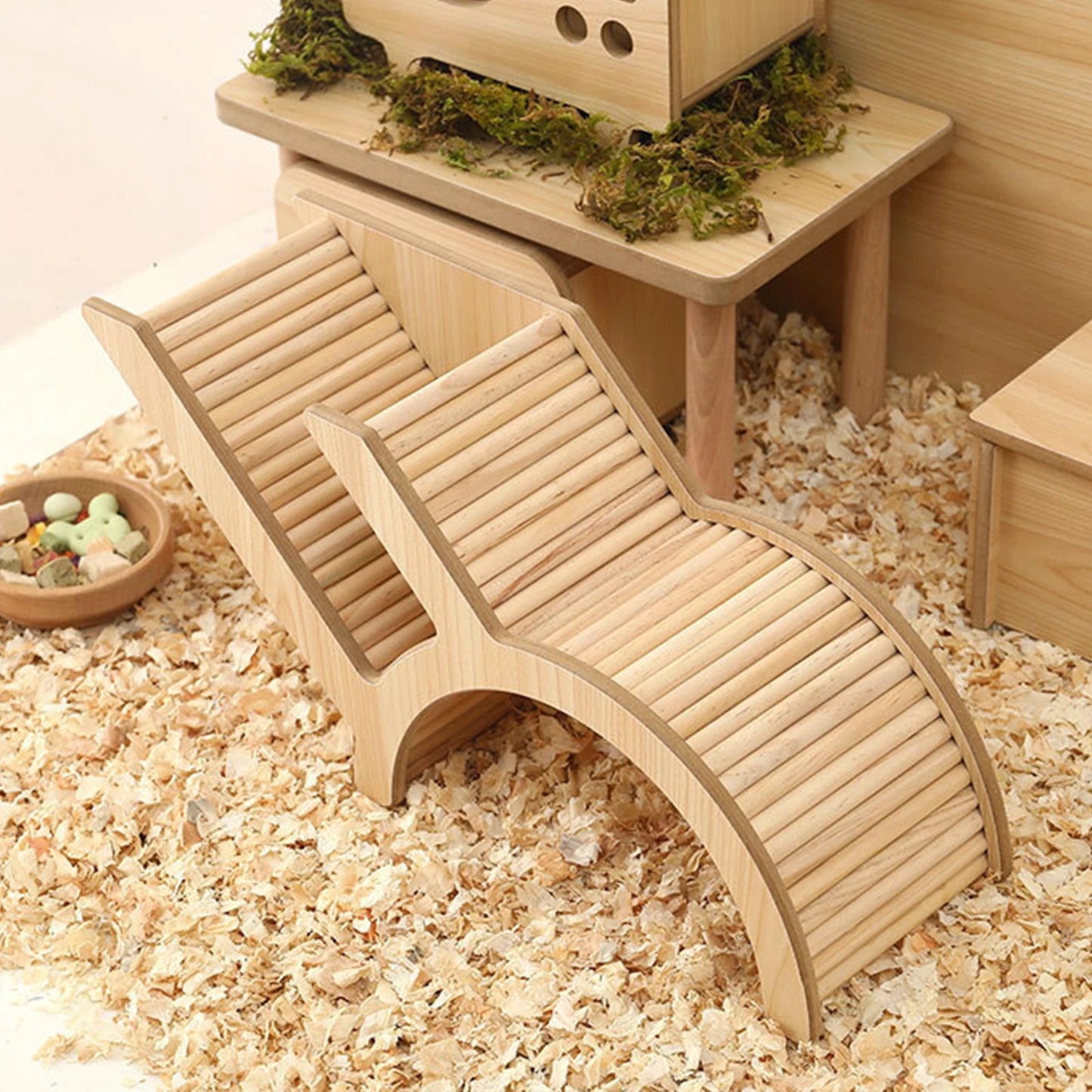 Washable Hamster Hideaway Wooden House