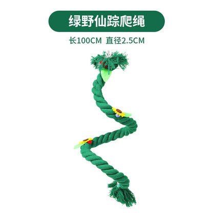 Bird Spiral Rope Perch Bird Rope Swing Perch Bird