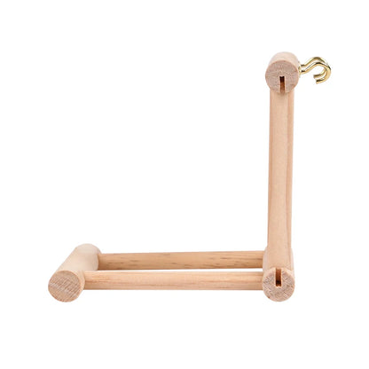 Bird Mirror Wooden Interactive Play Toy