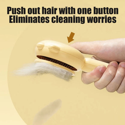 Pet Hair Removal Brush and Grooming Tool for Cats and Dogs